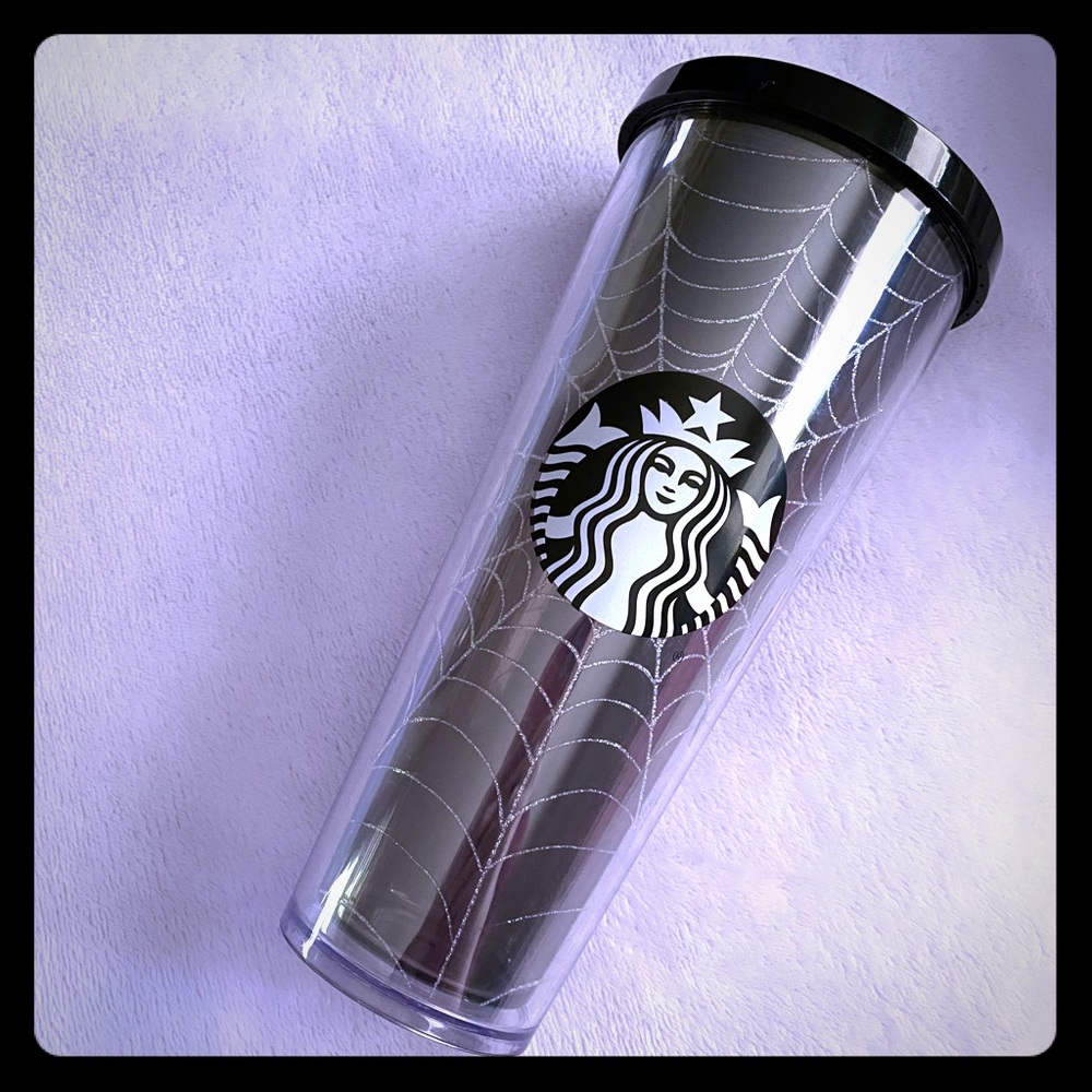🕷🕸Starbucks 2019 Halloween Spiderweb Tumbler🕸🕷